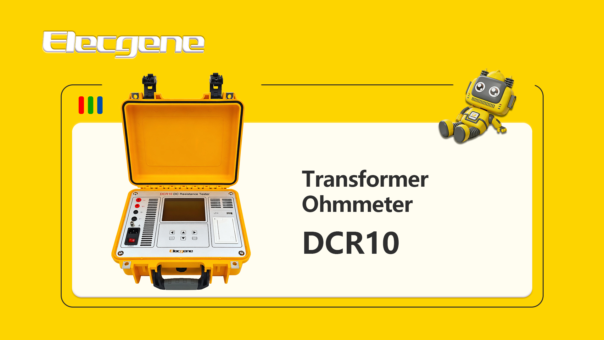 Product Introduction : DCR10 Transformer Ohmmeter