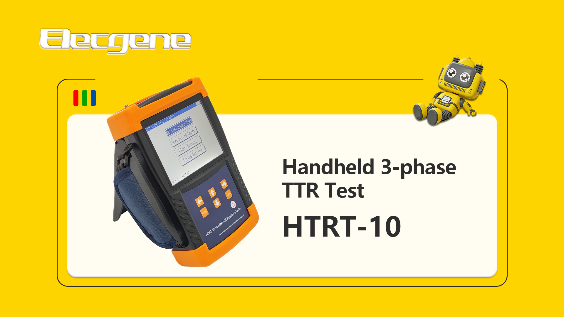 Product Introduction : HTRT-10 Handheld 3-phase TTR Test