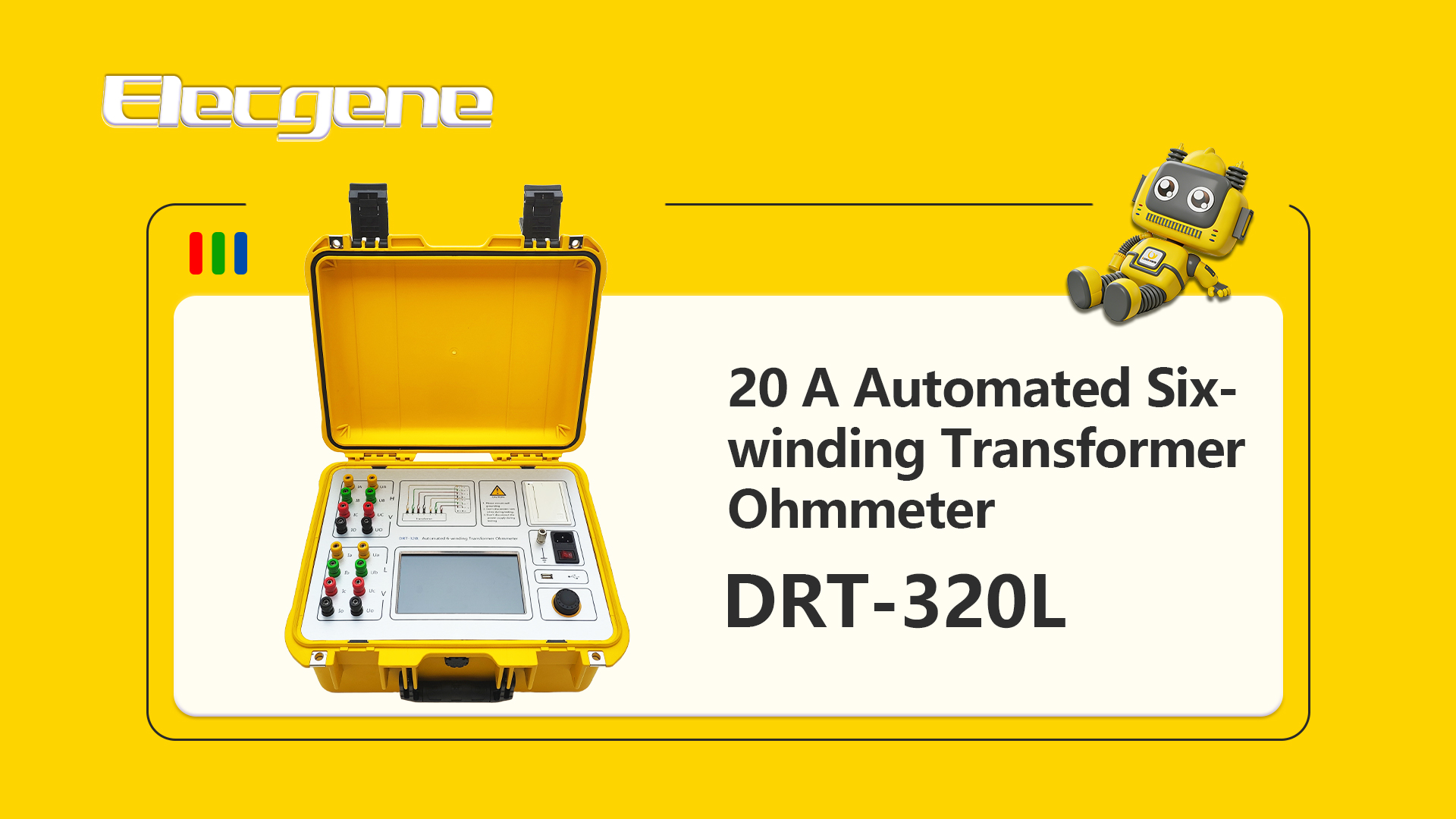 Product Introduction : DRT-320L 20 A Automated Six-winding Transformer Ohmmeter