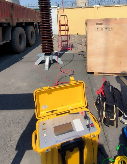 110kV Current Transformer Test in Traction Substation