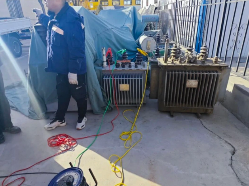 6kV Transformer Low Voltage Short-circuit Impedance Test Report