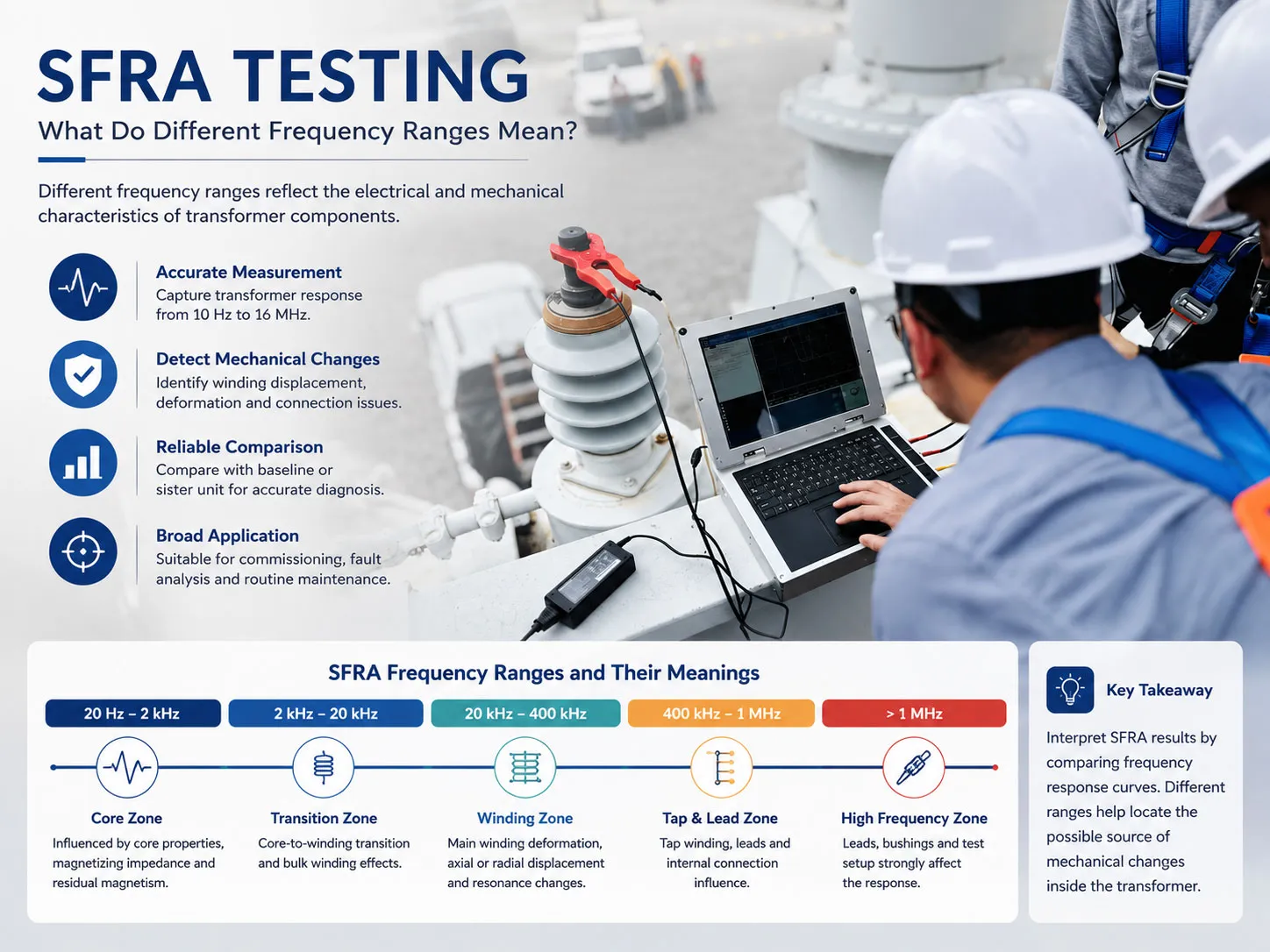 What Do Different Frequency Ranges Mean in SFRA Testing? What Do Different Frequency Ranges Mean in SFRA Testing?