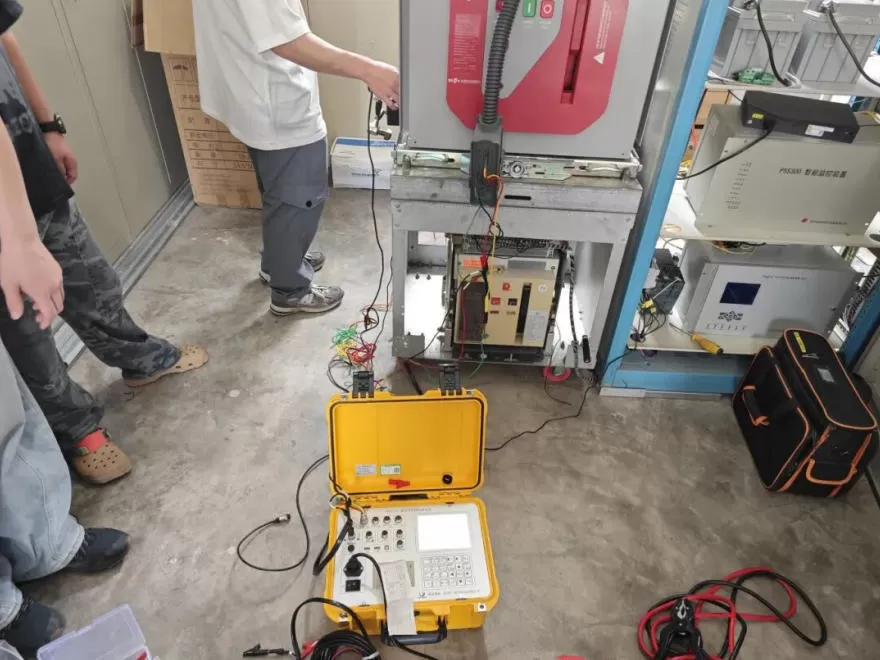 10kV Circuit Breaker Mechanical Characteristics Test Report