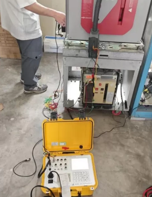 10kV Circuit Breaker Mechanical Characteristics Test Report