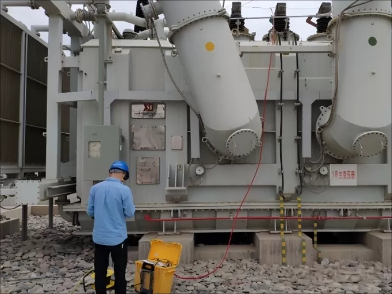 330kV Substation Transformer Testing Solution - Dielectric Loss and Capacitance Measurement