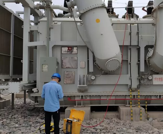 330kV Substation Transformer Testing Solution - Dielectric Loss and Capacitance Measurement