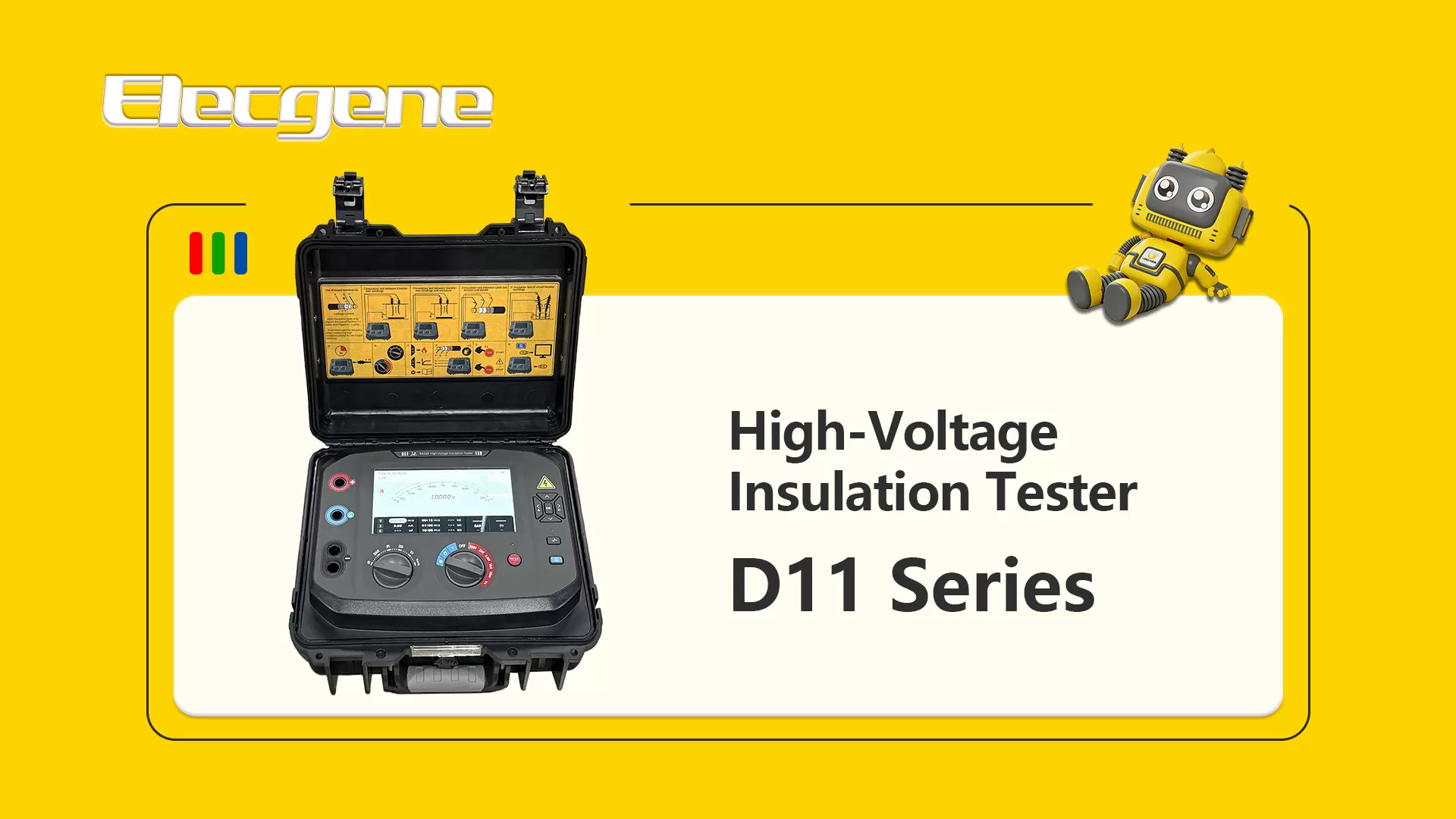 Product Introduction : D11 Series High-Voltage Insulation Tester