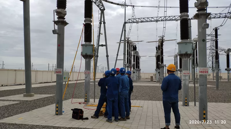 dlt-800 tan delta test system (12kv) used for cts