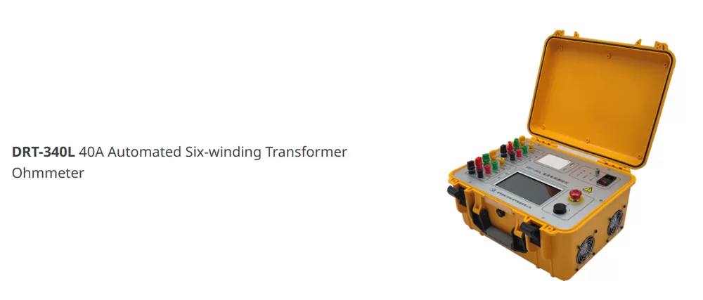 DRT-340L 40A Automated Six-winding Transformer Ohmmeter DRT-340L 40A Automated Six-winding Transformer Ohmmeter