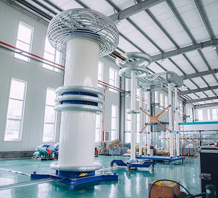 High Voltage Test Room